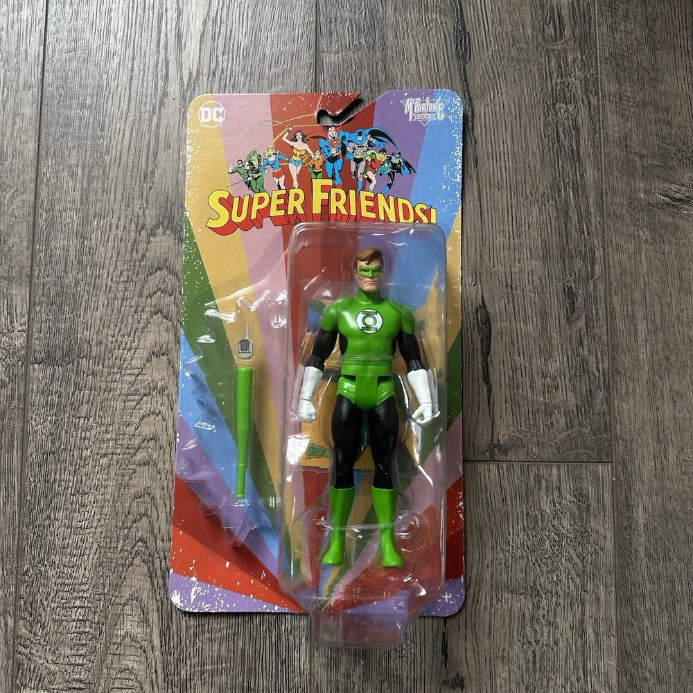 Rare McFarlane DC Super Friends Green Lantern Action Figure Toy Collectible